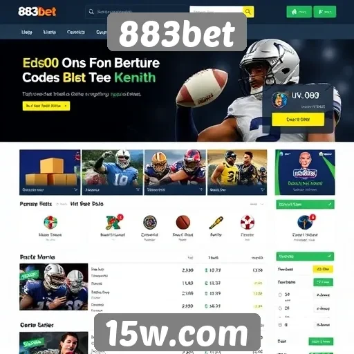 Avaliação das funcionalidades do site 883bet